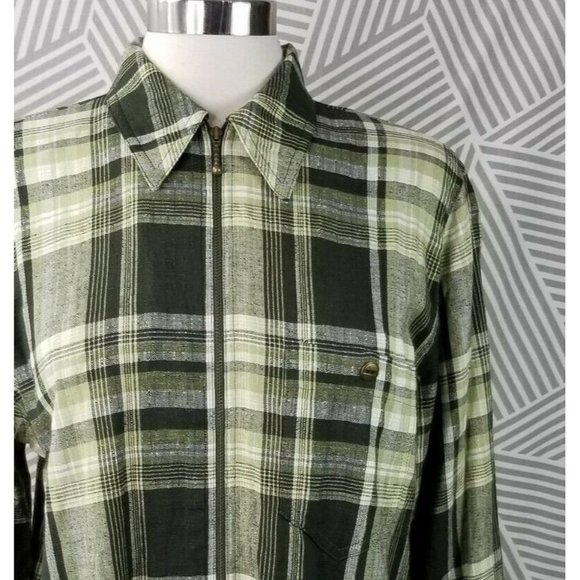 Bonita Linen Blend size Medium Coat Jacket Top zip - Picture 2 of 6